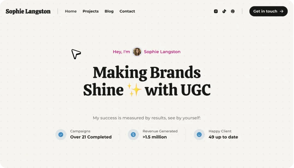 Rotterdamse webdesigner maakt site voor lokale ondernemer